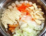 ピラピラ野菜のしゃぶしゃぶ鍋作り方10写真