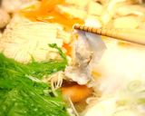 ピラピラ野菜のしゃぶしゃぶ鍋作り方12写真