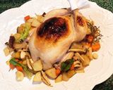 【クリスマス】柔らか丸鶏のローストチキン作り方17写真