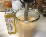 完熟柿とバナナのふわとろジュース作り方4写真