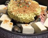 とろ~りチーズの辛旨チゲ鍋ラーメン♡ﾞ作り方5写真