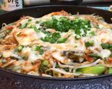 とろ~りチーズの辛旨チゲ鍋ラーメン♡ﾞ作り方11写真