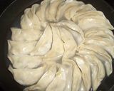 一番簡単♪一番低カロリー♪餃子の焼き方♪作り方1写真