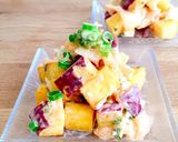 ご飯が進む＊さつま芋の明太子和え＊作り方10写真