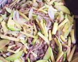 ズッキーニ入りボロネーゼパスタ♬作り方2写真