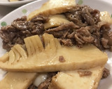 お肉やわらか☆牛肉と筍のオイスター炒め作り方20写真