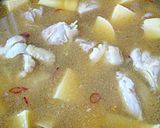 チキンとタケノコの和風ごまカレー作り方4写真