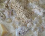 チキンとタケノコの和風ごまカレー作り方6写真