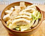 鶏塩餃子鍋作り方4写真