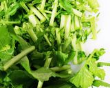 大根の葉っぱとカニかまの天ぷら作り方1写真