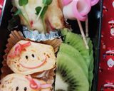 ☆お弁当の隙間に蒲鉾飾り☆作り方2写真