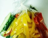 材料4つ♪すし酢で簡単保存食 ピクルス作り方2写真