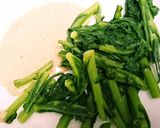 ごまだれで作る春菊のごま和え作り方5写真