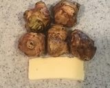 キクイモ（菊芋）バター作り方1写真