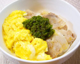 豚バラとふわふわ卵の丼☆作り方14写真
