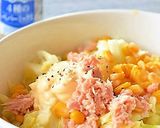 コーン缶とツナ缶でキャベツのサラダ♪作り方3写真