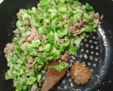 節約ご飯のおかずにキャベツの外葉の肉味噌作り方6写真
