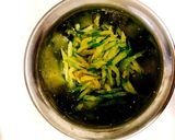 鍋ひとつで韓国ビビンバとワカメスープ作り方4写真