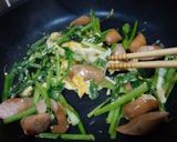 超簡単★材料3つ！蕪の葉っぱ炒め作り方3写真
