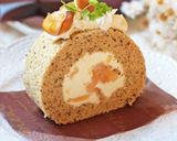 林檎ジャムのシナモンティーロールケーキ作り方41写真