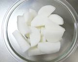 レンジ15分！柚子入り白だし☆大根の煮物作り方3写真