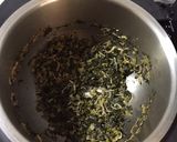 ホットクック で大根の葉炒め作り方3写真