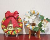 パンdeクリスマスリース(6つ編み)♪作り方54写真