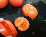 簡単！クリチのカプレーゼ風トマトサンド作り方3写真