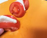 簡単！クリチのカプレーゼ風トマトサンド作り方6写真