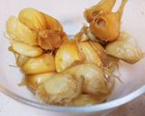 そのまま食べてもソースでも、茹でにんにく作り方4写真
