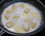 簡単！さつまニョッキのチーズクリーム作り方3写真
