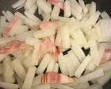 大根☆ベーコン コンソメくたくた煮♪作り方2写真