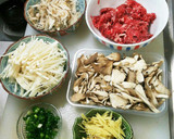 秋の味覚！茸と牛牛蒡の混ぜご飯作り方1写真