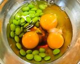 枝豆だし巻き卵・お弁当卵焼き作り方1写真