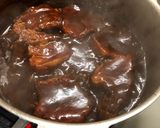 豚ばらブロックの赤味噌煮〜(o˘◡˘o)作り方29写真