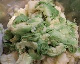 昼夕♪アボカド塩麹煮豚入りポテトサラダ作り方5写真