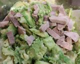 昼夕♪アボカド塩麹煮豚入りポテトサラダ作り方6写真