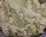 昼夕♪アボカド塩麹煮豚入りポテトサラダ作り方8写真