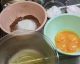 絶品ふわシュワ♥ココアシフォンケーキஐஃ作り方2写真