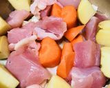 パッと見、きつねうどん●鶏肉の寄せ鍋作り方2写真