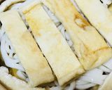 パッと見、きつねうどん●鶏肉の寄せ鍋作り方3写真