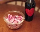 綺麗になれちゃう『砂肝の赤ワイン煮』作り方3写真