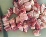 中国の家庭よく食べる「紅焼肉」作り方1写真