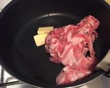 強火で作るポークストロガノフ作り方2写真