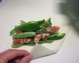 ウマ！ピーマンと肉だけの超簡単春巻き作り方3写真