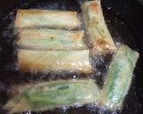 ウマ！ピーマンと肉だけの超簡単春巻き作り方4写真