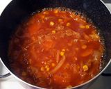 スープのリメイクに＊簡単洋風トマトうどん作り方3写真