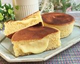 セリアの型で♡熱々♡焼きチーズケーキ作り方15写真