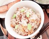 簡単！タコの干物で美味しいタコ飯。作り方5写真