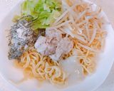 レンジで簡単！塩昆布と塩麹で塩焼きそば！作り方3写真